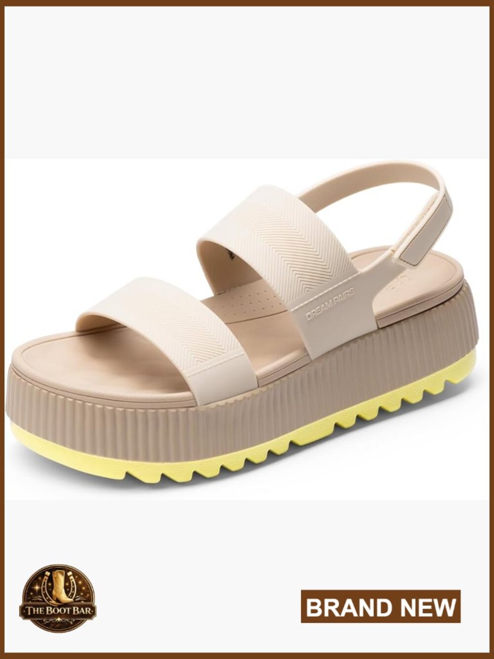 Women's Platform Wedge Sandals Waterproof Lightweight Beach Travel